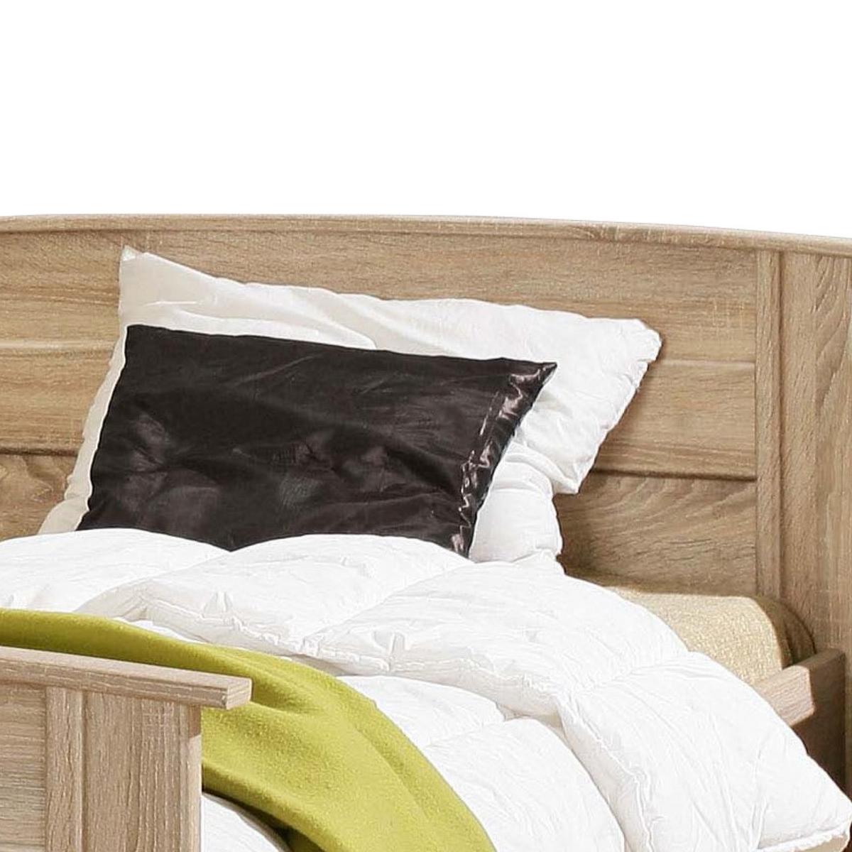 Jugendbett 100x200 Gloria, Eiche Dekor - Eichefarben, KONVENTIONELL, Holzwerkstoff (100/200cm) - MID.YOU
