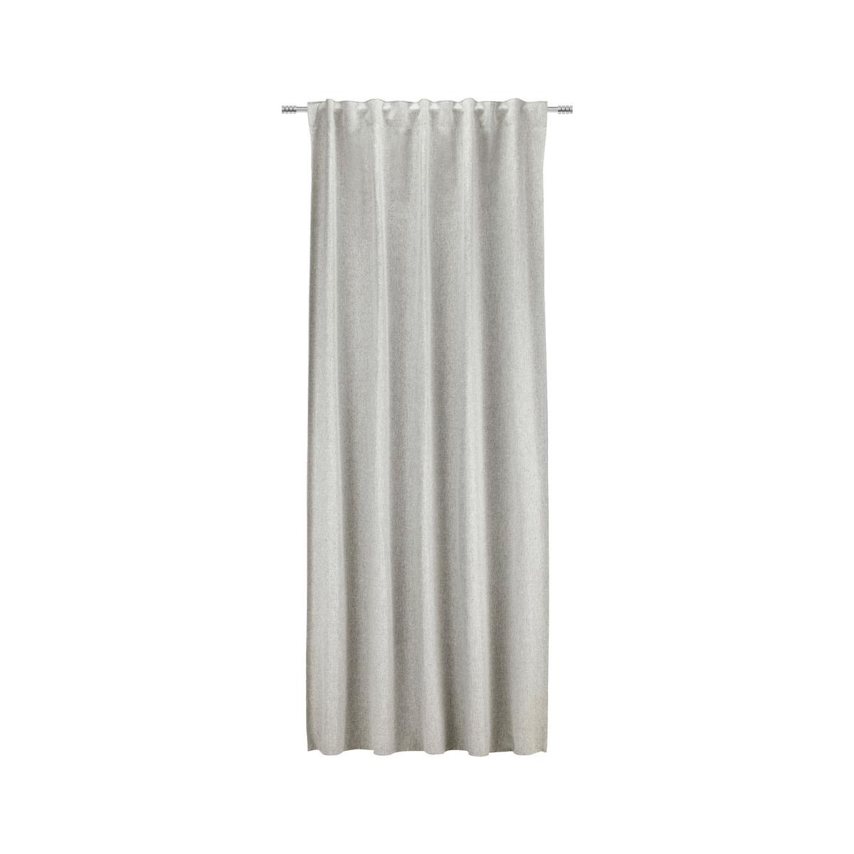 Hotový závěs Haru šedohnědá, 140x245cm - šedohnědá, Moderní, textil (140/245cm)