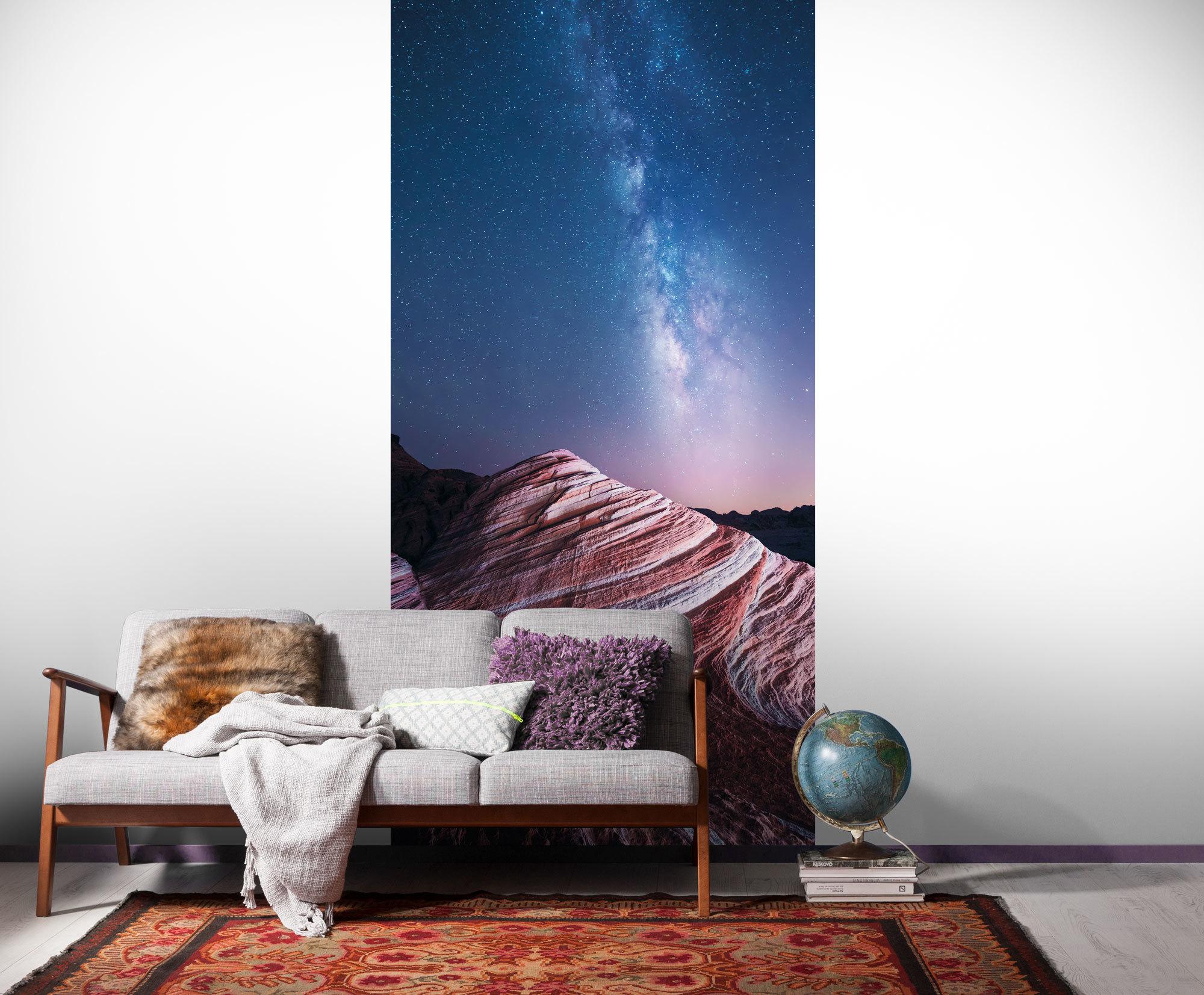 Vliestapete Sh085-Vd1 Fire Wave - Natur (100/250cm)