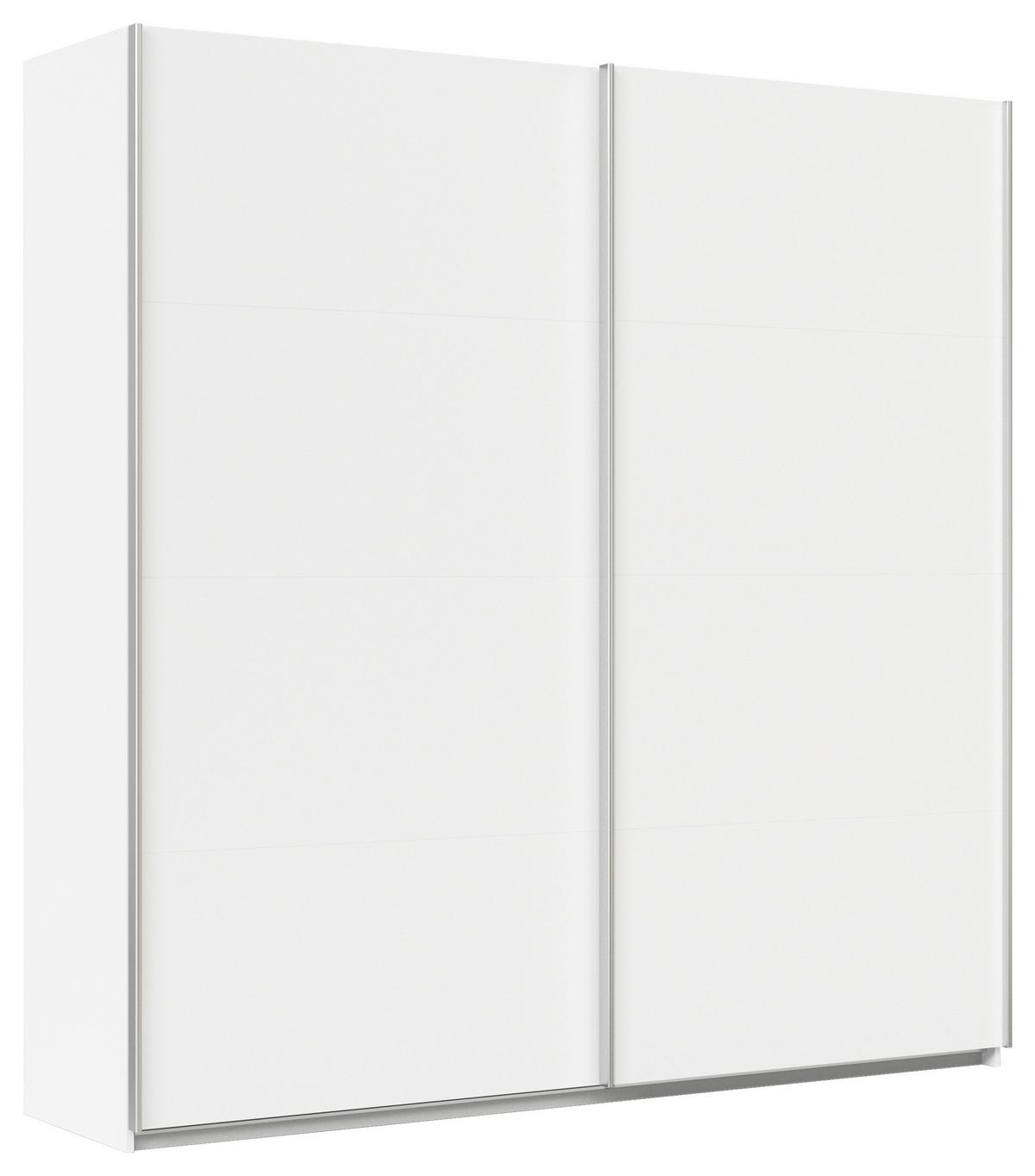 Schwebetürenschrank Feldkirch 225 Maxihöhe - Weiß, MODERN, Holzwerkstoff (225/229/62cm)