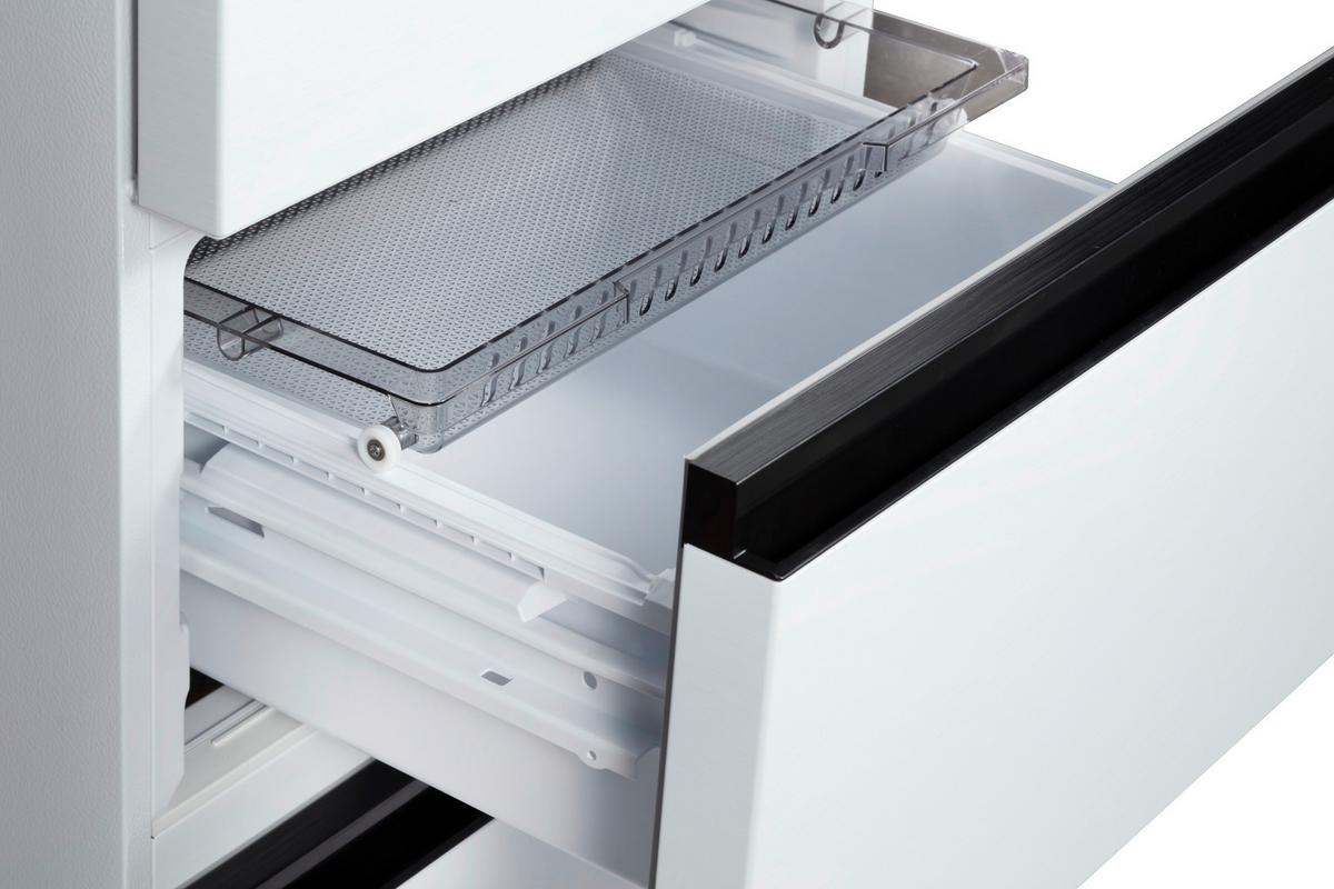 Kühl-gefrier-kombination Wfd400enfdwb - Weiß, Basics, Metall (60/190.8/64cm) - PKM