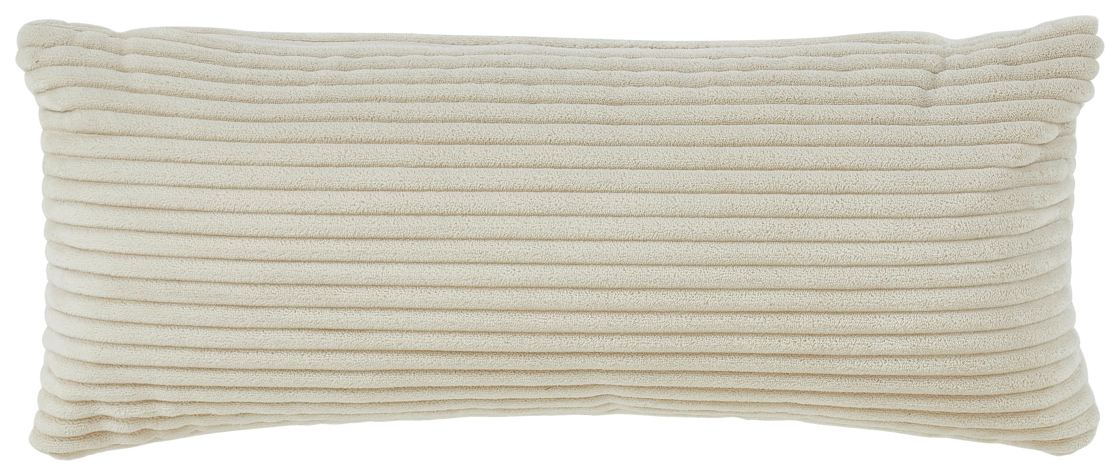Ecksofa Pearl - Beige/Schwarz, Design, Textil (196/303cm) - Livetastic