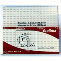 Tűzőkapocs 6563 - Konventionell (8x8x2cm)