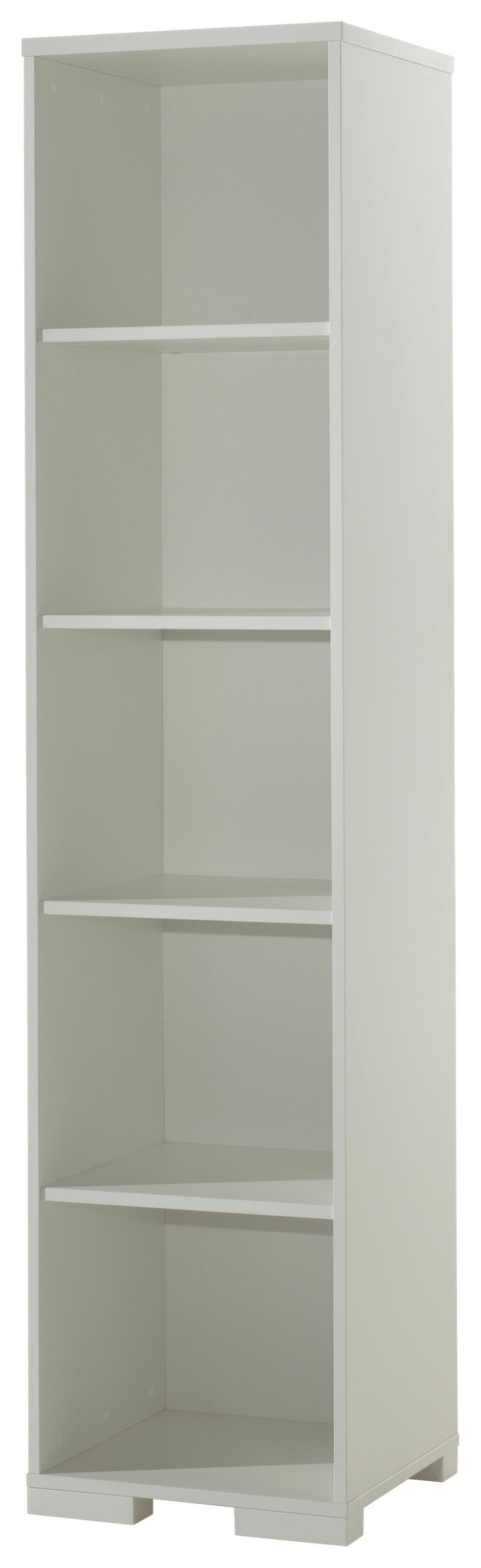 Regal London B: 45,5 Cm Weiß - Weiß, MODERN, Holzwerkstoff (45,5/195,2/45cm) - MID.YOU