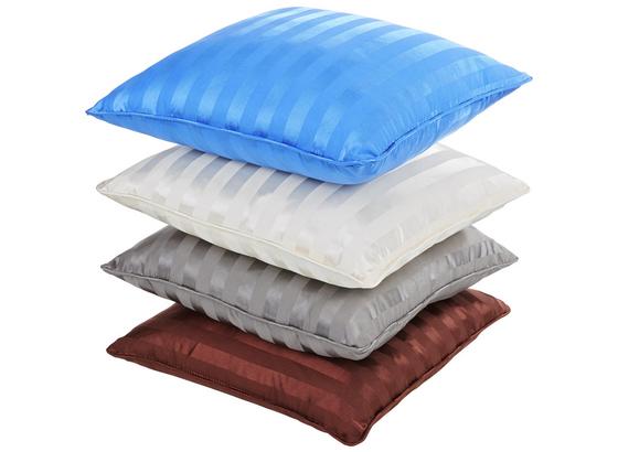 Zierkissen Mia 45x45 cm - Blau/Beige, KONVENTIONELL, Textil (45/45cm) - Ombra Zierkissen Mia 45x45 cm - Blau/Beige, KONVENTIONELL, Textil (45/45cm) - Ombra