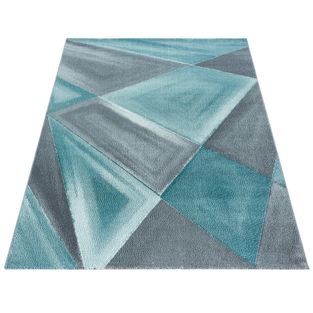 Webteppich Beta - Blau, Basics, Textil (120/170cm) - Novel