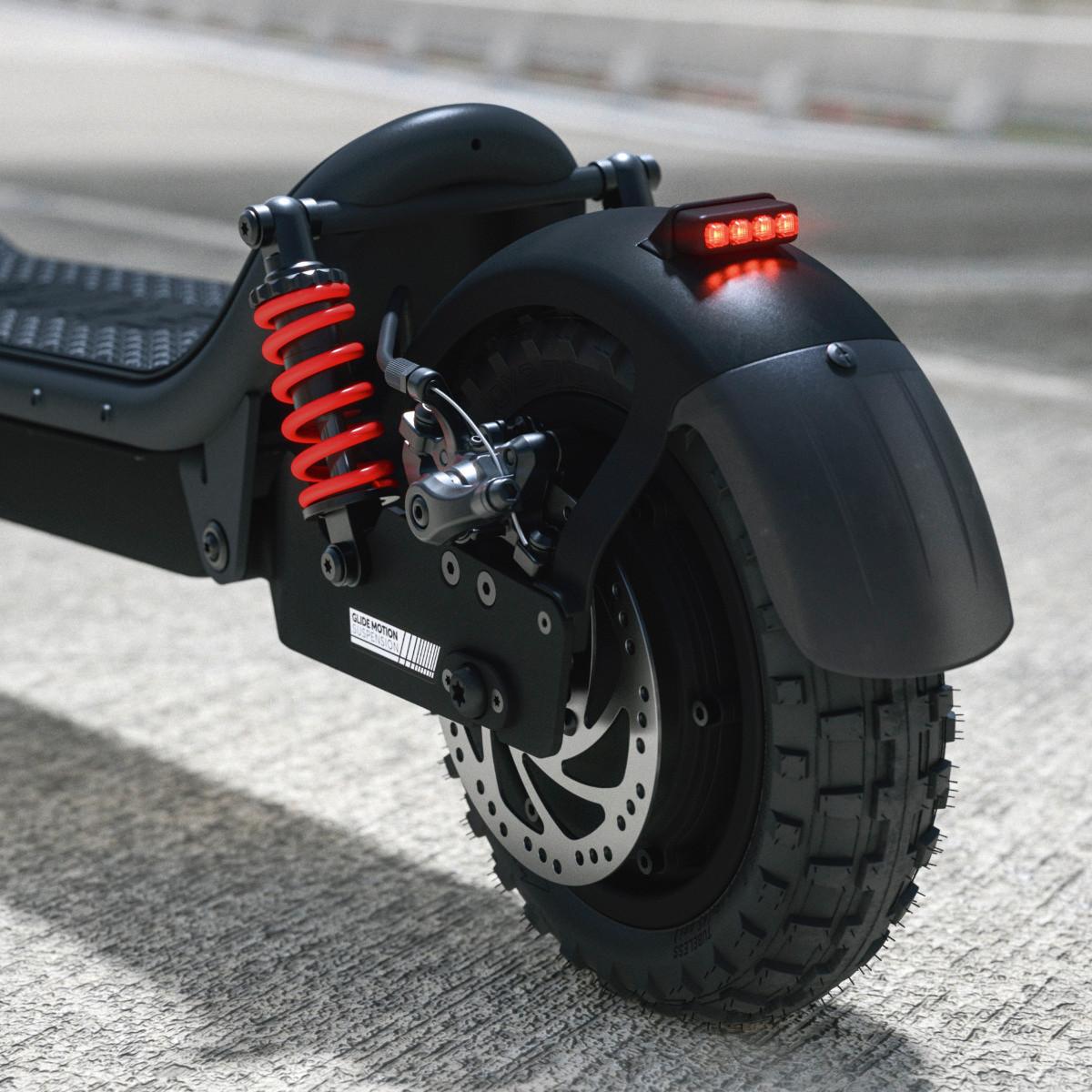 Elektroscooter, CS-PURE-AIR6-U MS-MG, - Schwarz, Basics, Metall (69/120/123cm)