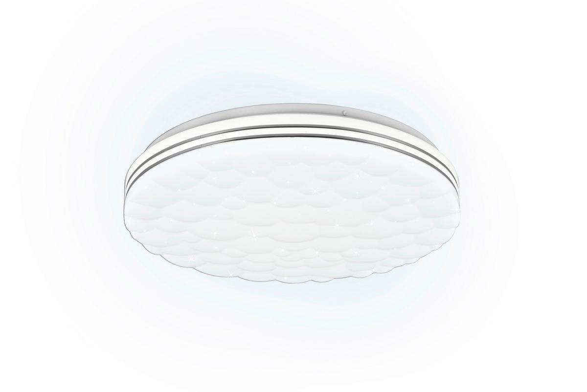 LED-Deckenleuchte R67131100 Tiger - Weiß, Basics, Kunststoff (38/7cm)