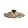 Deckenleuchte Zanzibar/C/5514/W - Weiß, Trend, Naturmaterialien (55/14cm) - Good & Mojo