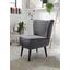 Sessel Lord B: ca. 65 cm Grau - Schwarz/Grau, Trend, Holzwerkstoff/Textil (65/89/70cm) - Carryhome Sessel Lord B: ca. 65 cm Grau - Schwarz/Grau, Trend, Holzwerkstoff/Textil (65/89/70cm) - Carryhome