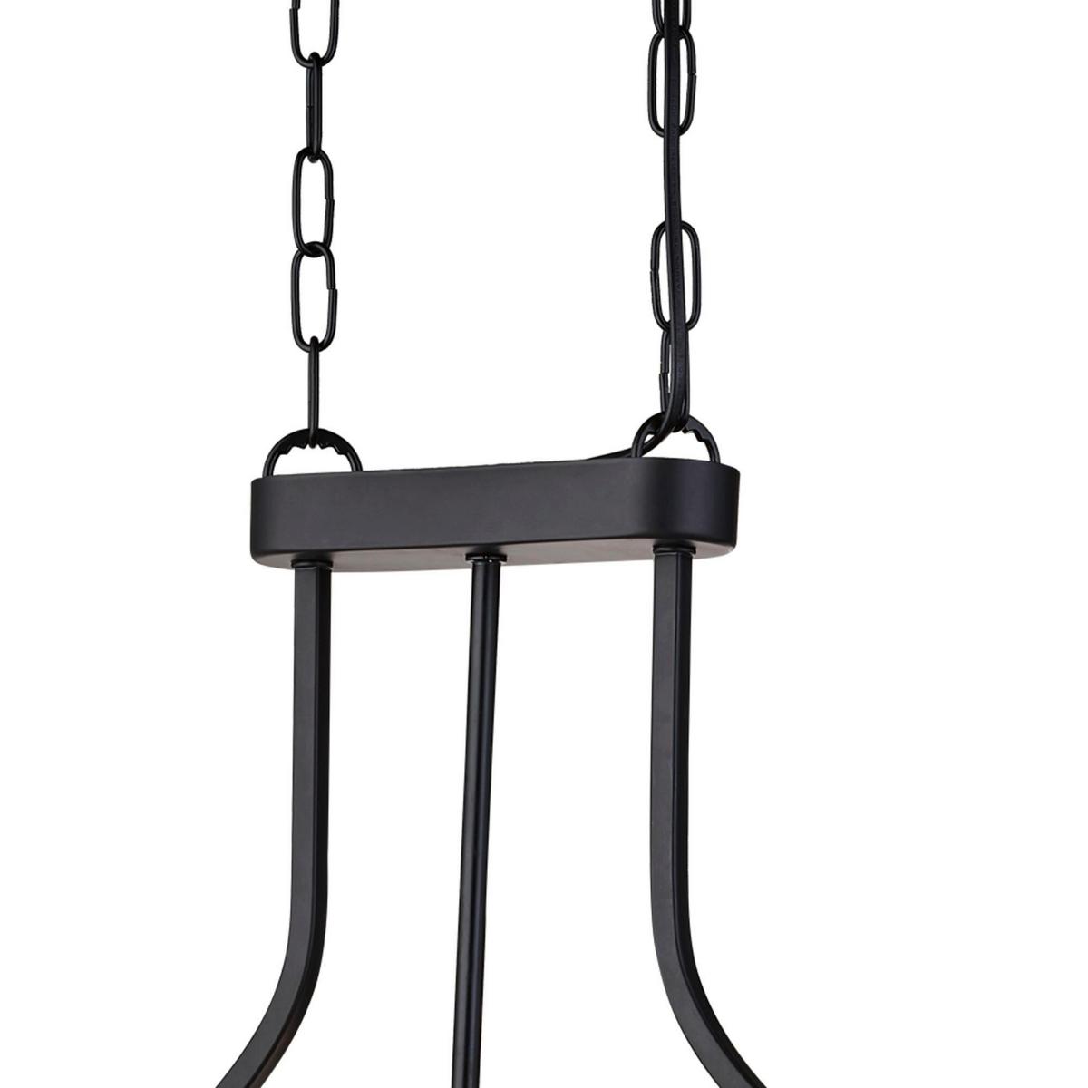 Kristall-Hängeleuchte Victoria 8095-5bk - Schwarz, Design, Glas/Metall (78/150/30cm)