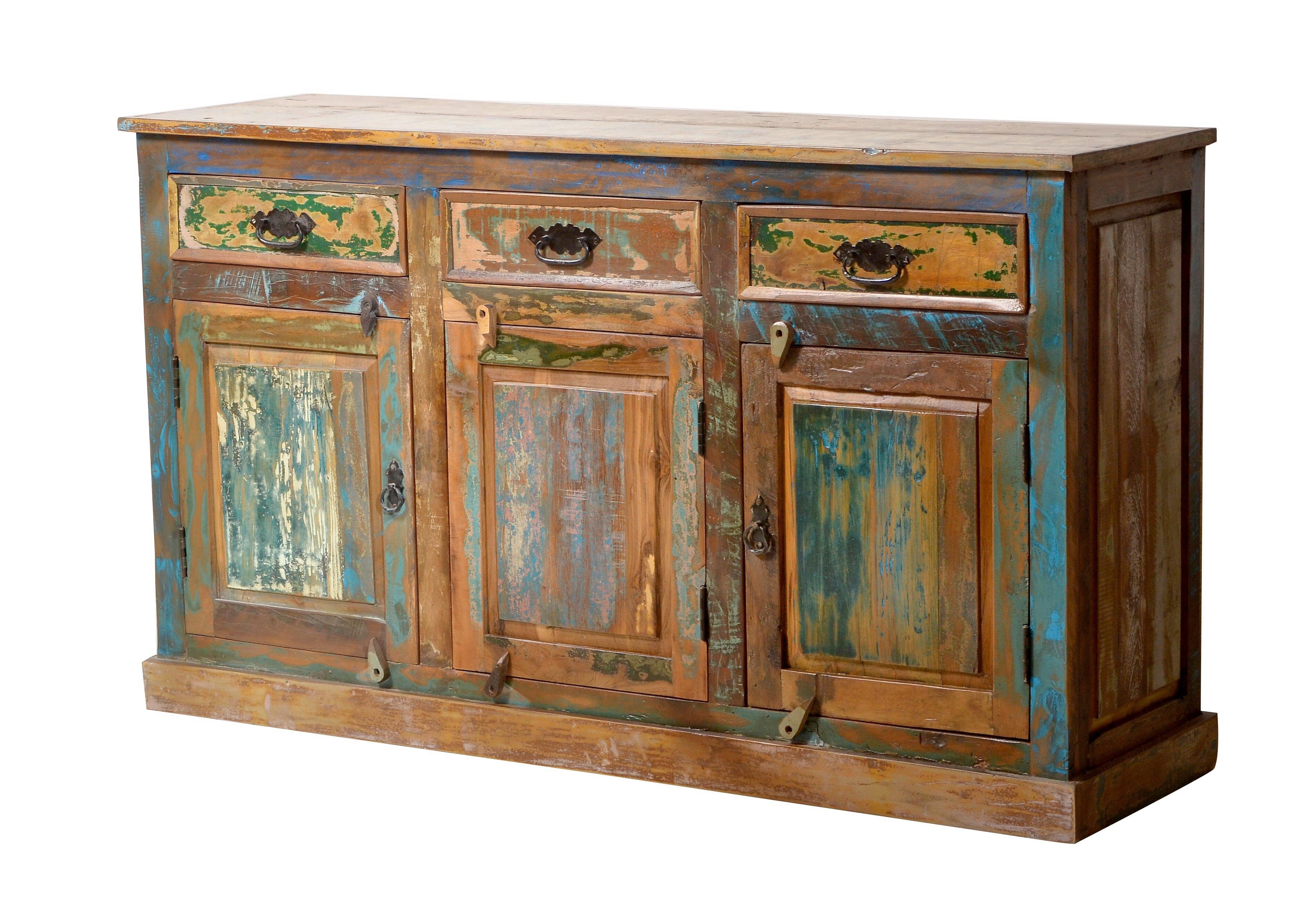 SIDEBOARD Multicolor B: 140cm - Multicolor, Design, Holz (140/80/40cm) - MID.YOU