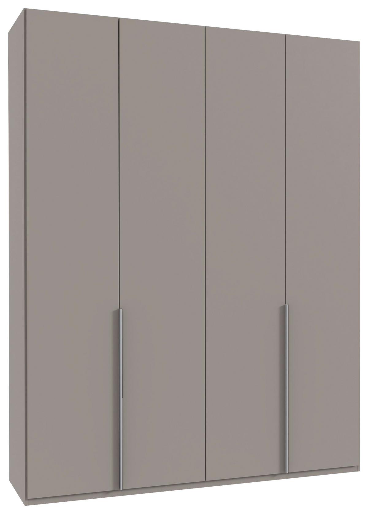 Drehtürenschrank New York Grau/Sahara B: 180 cm - Grau/Sahara, MODERN, Holzwerkstoff (180/236/58cm) - MID.YOU