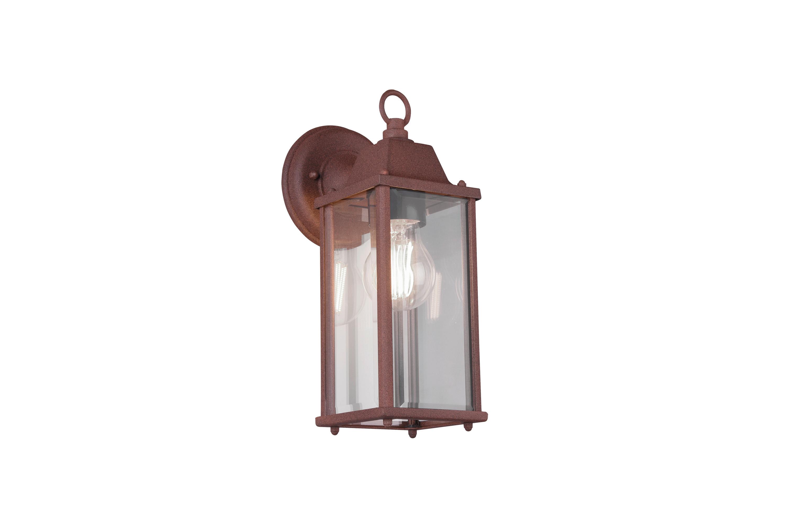 Außenwandleuchte 201960124 Olona - Rostfarben, Basics, Metall (11,5/29,5/14,5cm) - Trio Leuchten