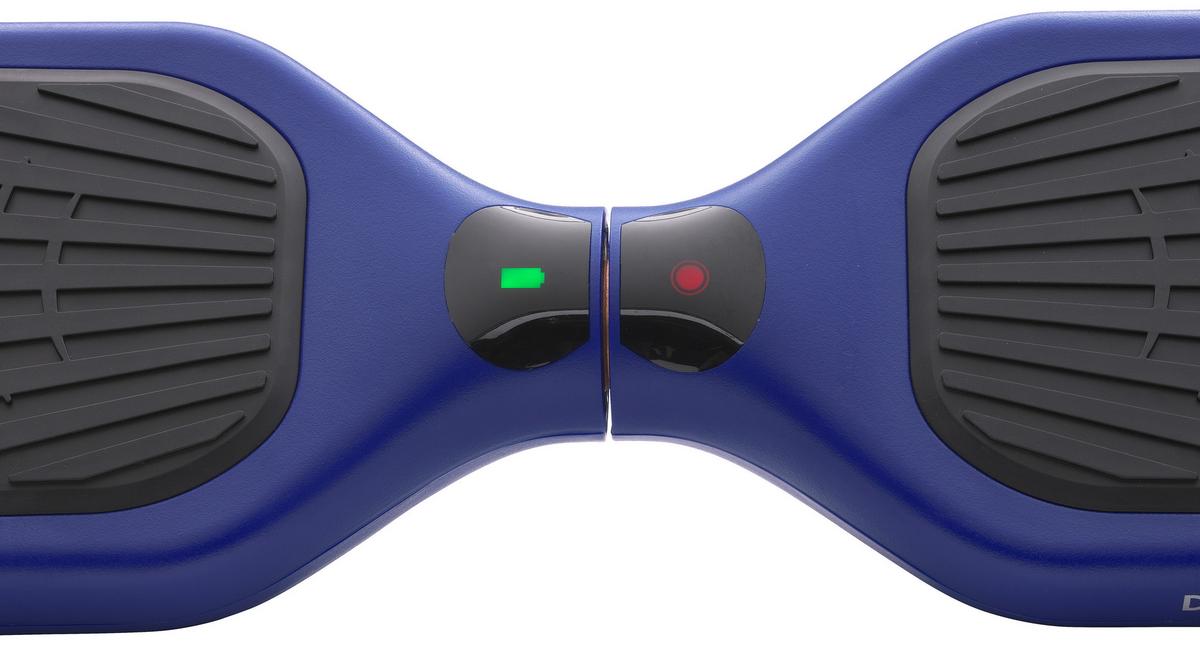 Self-balancing-scooter L: 60 Cm Bis 90 Kg Mit Led - Blau, Basics (60/17,8/18,8cm)