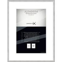 Rám na obrazy 63,1/83,1 cm - barvy stříbra, Basics, kov (63,1/83,1/2.2cm) - Premium Living