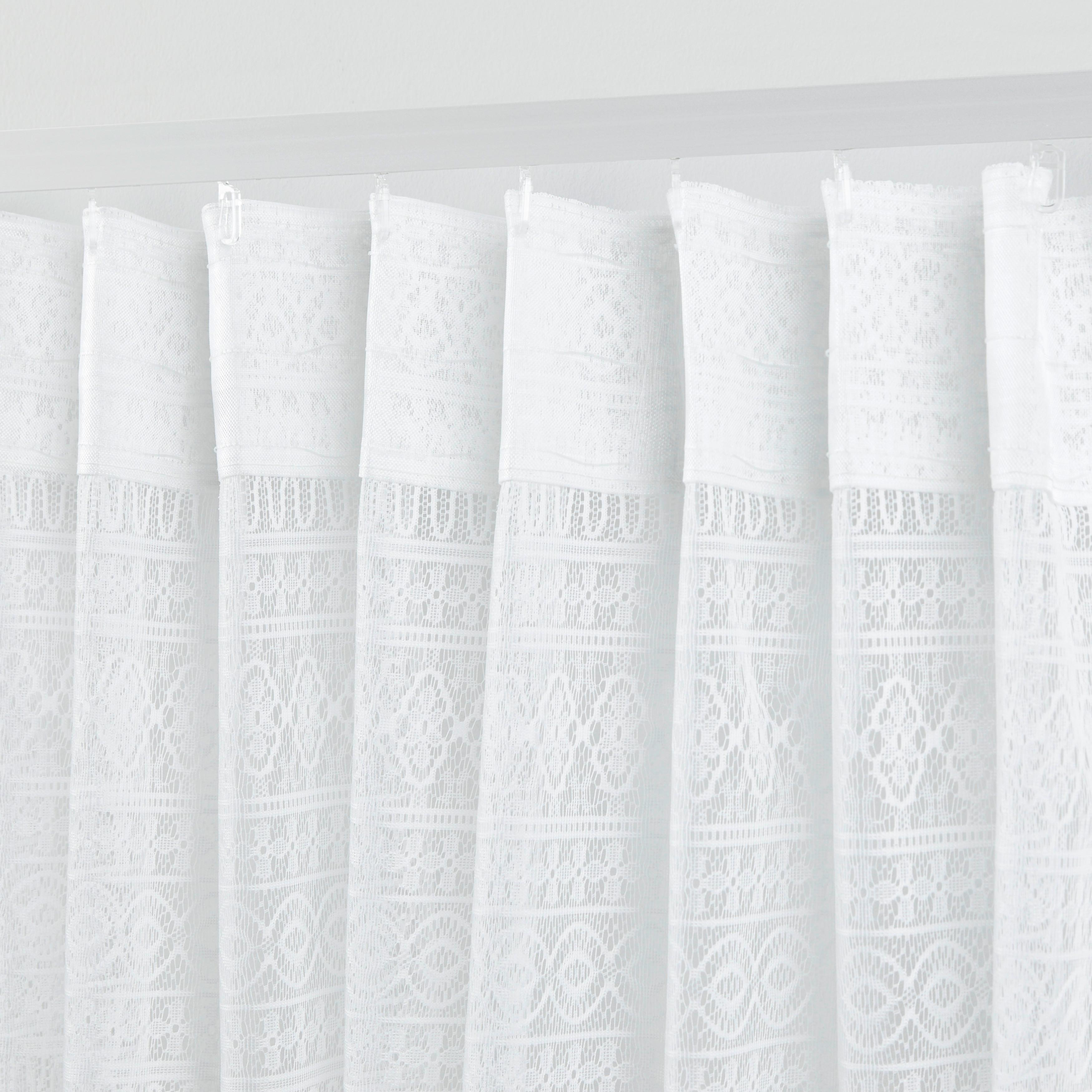 HOTOVÝ ZÁVES THERESA - biela, Romantik / Landhaus, textil (140/245cm) - Zandiara