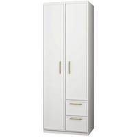 KLEIDERSCHRANK Vespera Weiß B: 60cm - Weiß, Design, Holzwerkstoff (60/172/45cm) - Livetastic