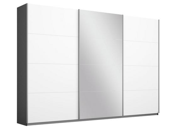 Schwebetürenschrank Belluno 271 cm Grau/Weiß/sp. - Dunkelgrau/Weiß, MODERN, Holzwerkstoff (271/210/62cm) Schwebetürenschrank Belluno 271 cm Grau/Weiß/sp. - Dunkelgrau/Weiß, MODERN, Holzwerkstoff (271/210/62cm)