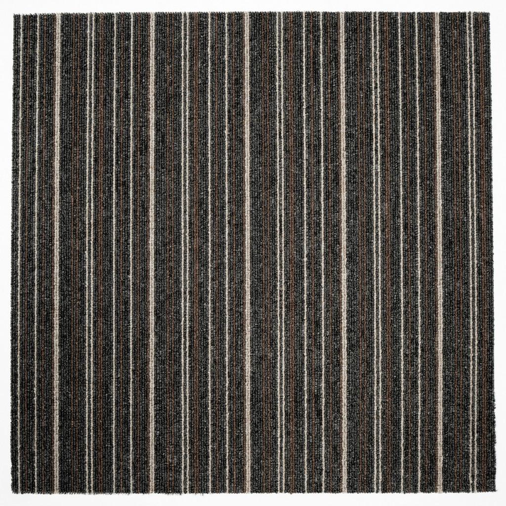 Teppichfliese Grau/Beige Astra 50x50 cm Florhöhe 3 mm