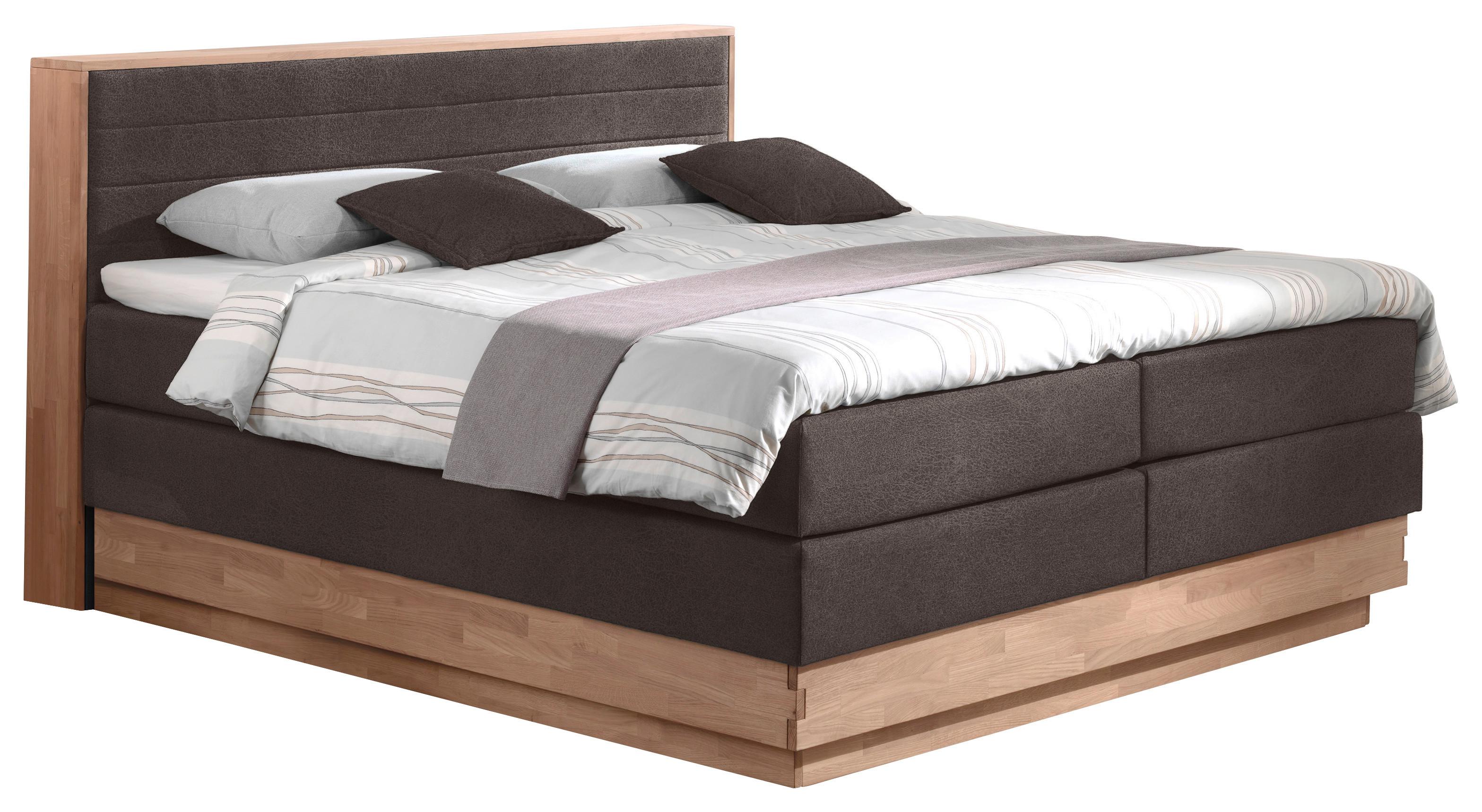 Boxspringbett H3xh3 Mit Topper & Bettkasten 160x200 Moneta