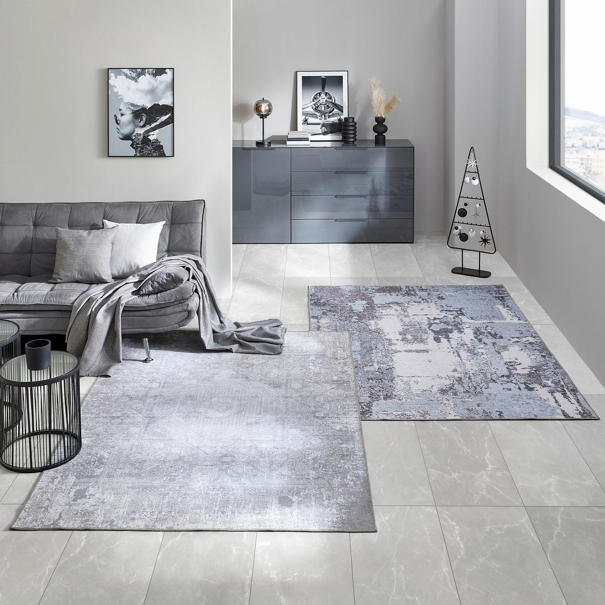 KOBEREC TKANÝ NA PLOCHO Olivia 3, 160/230cm, krémová - krémová, Konvenční, textil (160/230cm) - Mömax