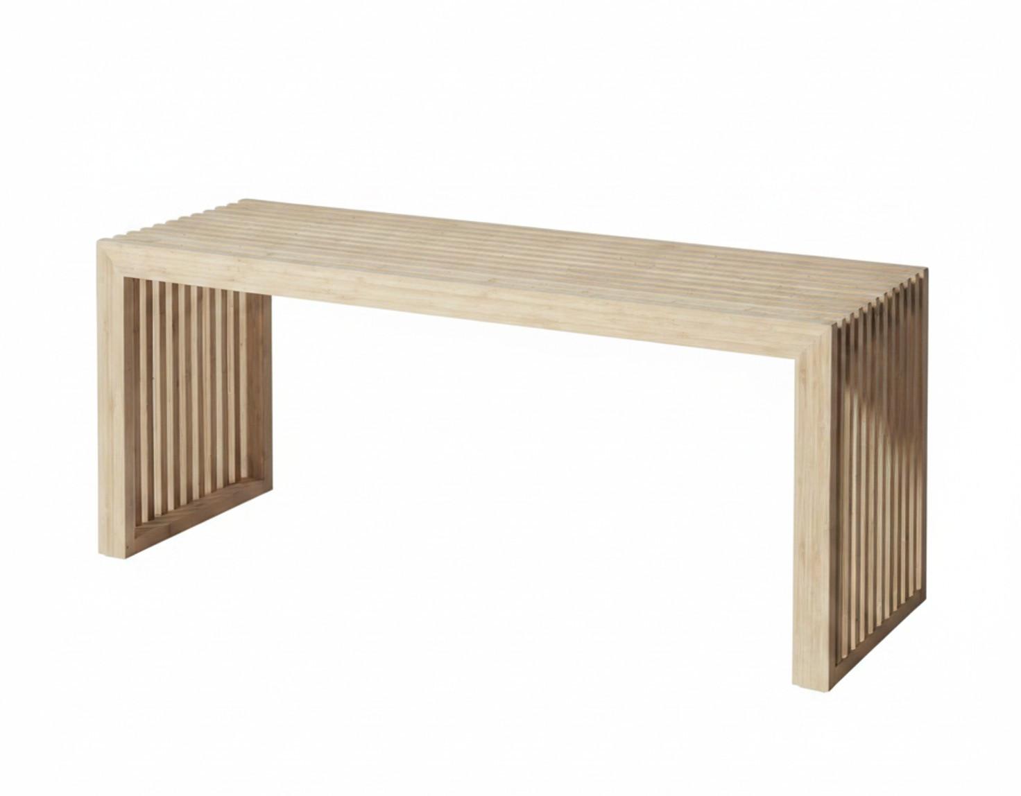 GARDEROBE Naturfarben B: 104cm - Naturfarben, Design, Holz (104/35/43cm) - Livetastic