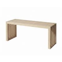 GARDEROBE Naturfarben B: 104cm - Naturfarben, Design, Holz (104/35/43cm) - Livetastic