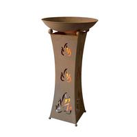 DEKOSCHALE Rostfarben B: 47,5 cm - Rostfarben, Basics, Metall (47,5/93/47,5cm)
