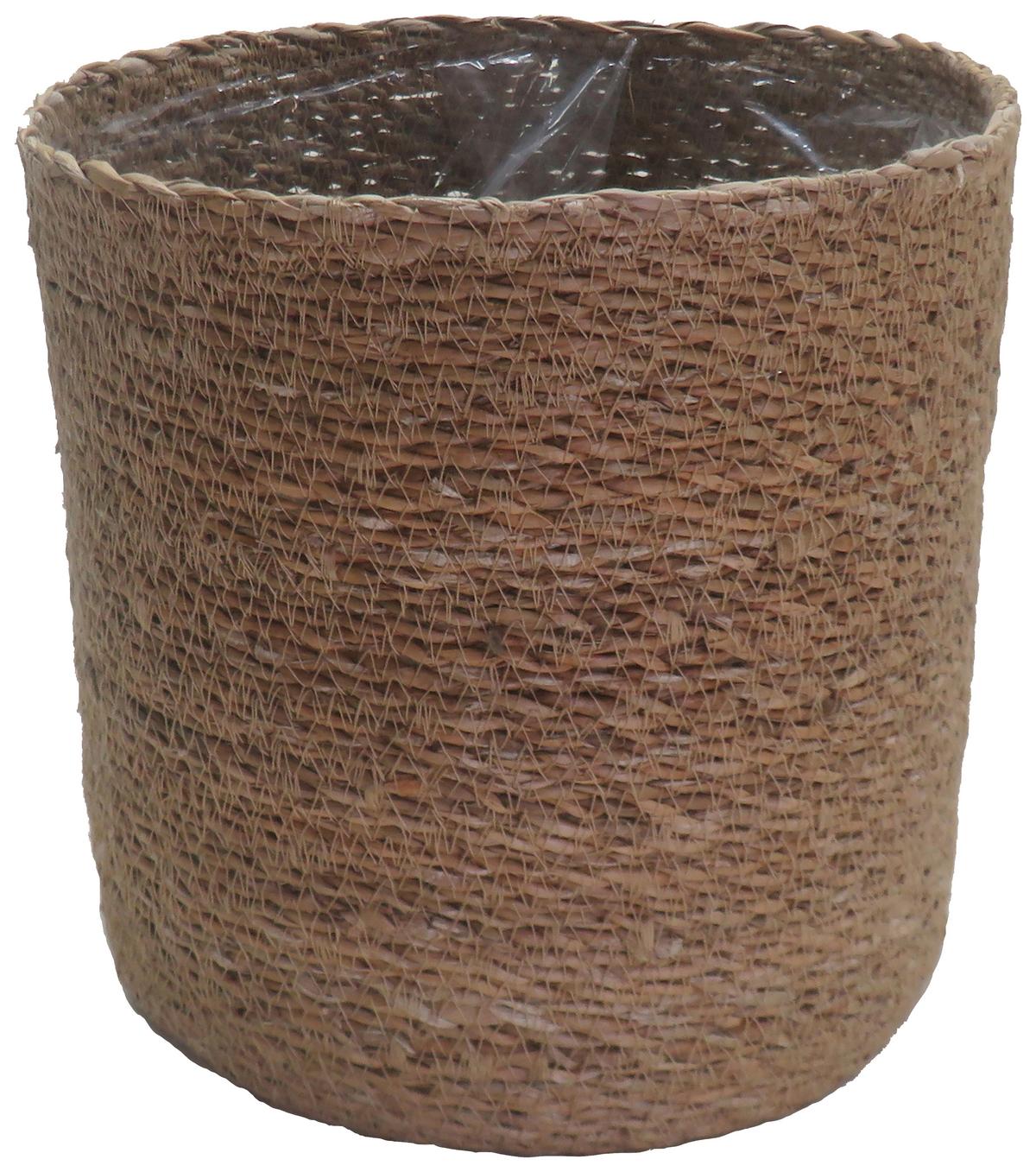 Virágkaspó Hogla - natúr színű, Konventionell, természetes anyagok (22/24cm) - James Wood