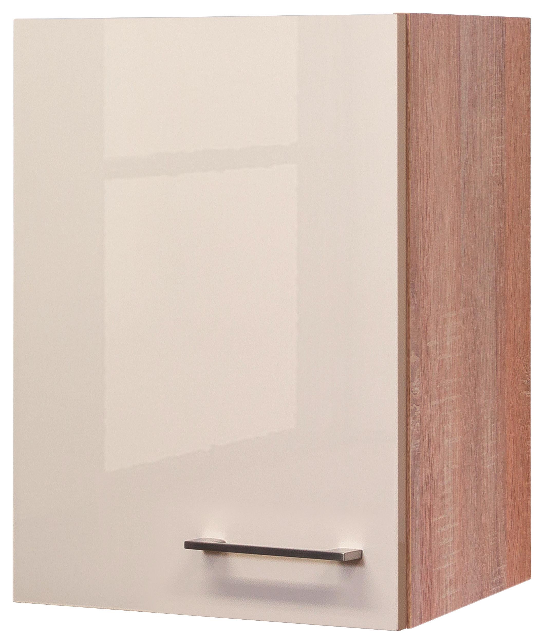 Horní kuchyňská skříňka Nepal H40 - Sonoma dub/kašmírová, Moderní, kov/kompozitní dřevo (40/54,8/32cm) - MID.YOU