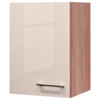 Horní kuchyňská skříňka Nepal H40 - Sonoma dub/kašmírová, Moderní, kov/kompozitní dřevo (40/54,8/32cm) - MID.YOU