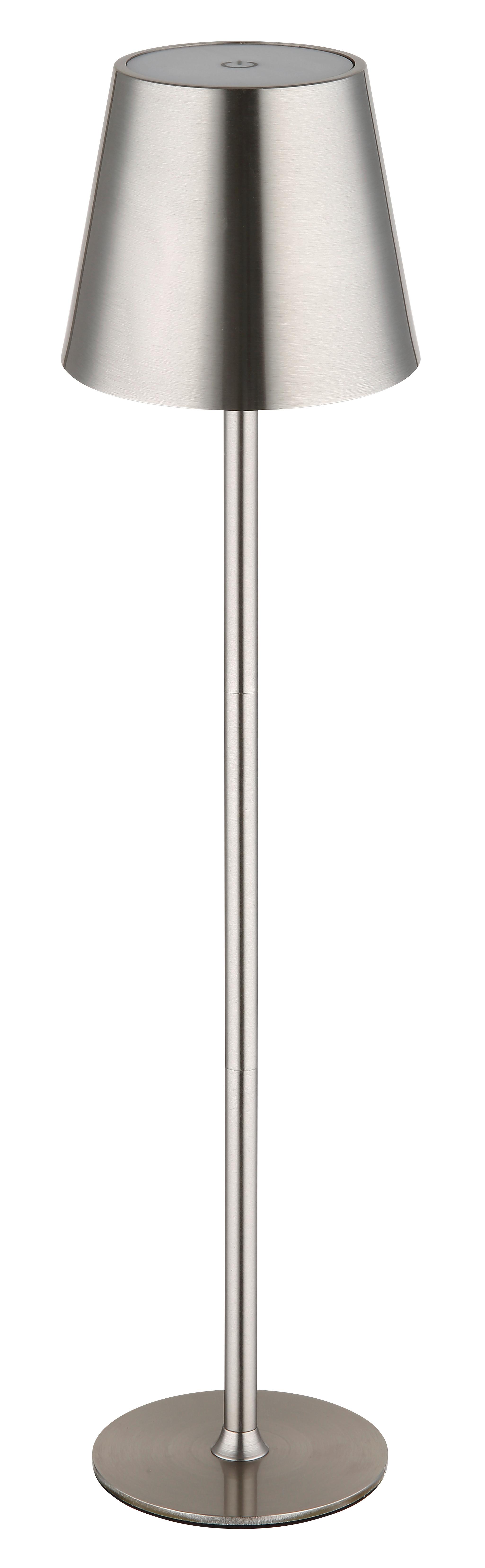 Akku-Tischleuchte 58438n Vannie - Schwarz/Weiß, Design, Kunststoff/Metall (11,2/47cm) - Globo