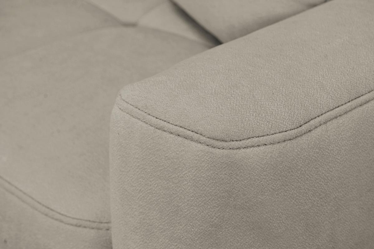 Ecksofa Mount Hellgrau S: 237x186 cm - Hellgrau, Design, Textil (237/186cm) - MID.YOU