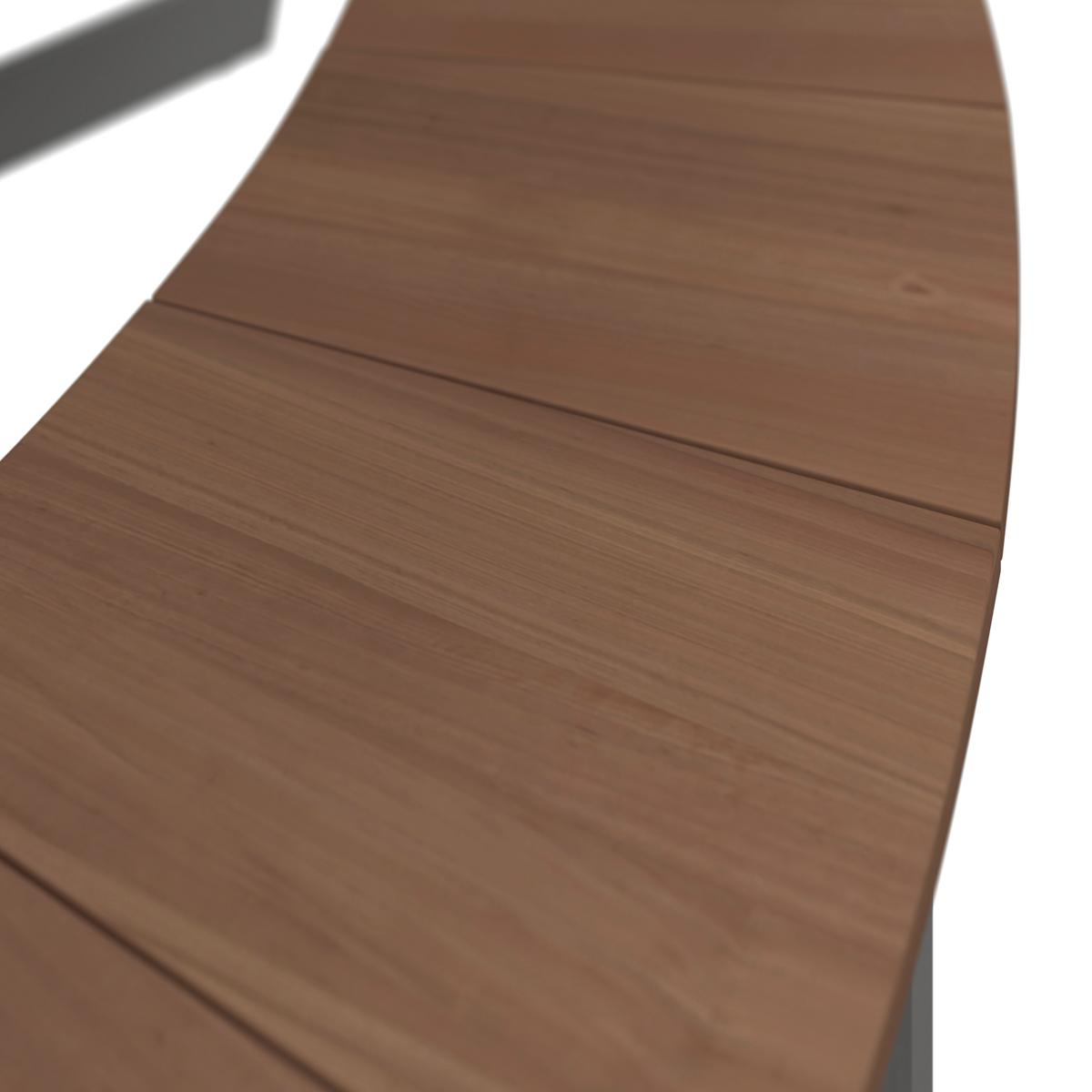 GARTENSET WELLINGTON - Hellgrau/Naturfarben, MODERN, Kunststoff/Metall (239/75cm) - Beldano