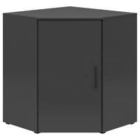Rohová komoda MULTISTAURAUM š: 101 cm - černá/barvy grafitu, Moderní, kompozitní dřevo/plast (71,5/71,5cm)