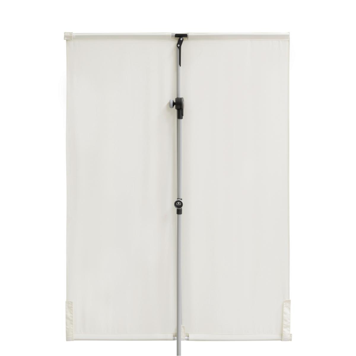 Sonnenschirm Active B/h/t: 180x270x130cm Naturfarben - Alufarben/Naturfarben, MODERN, Textil/Metall (180/270/130cm) - Doppler