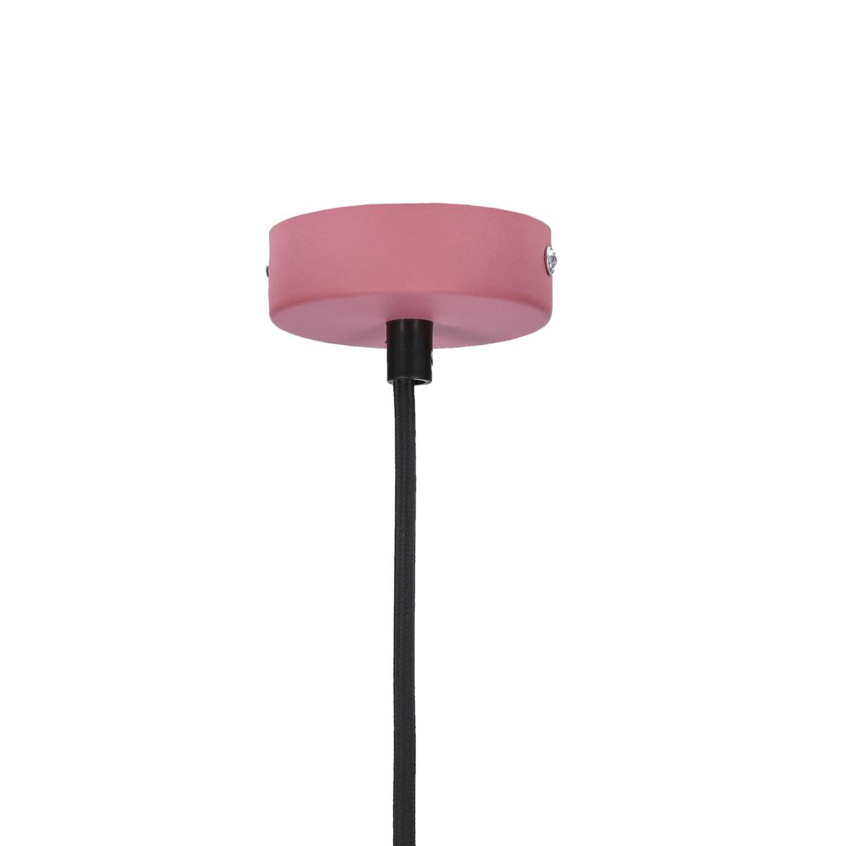 Pendelleuchte 50101259 Faro - Pink/Schwarz, Trend, Metall (13/13/80cm)