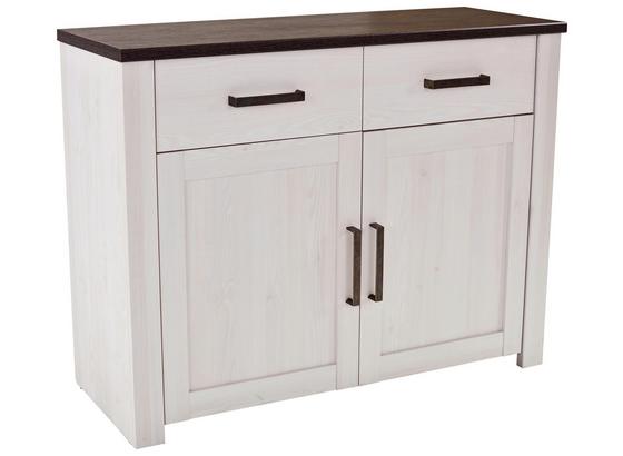 Skrinka Na Topánky Provence - biela/farby wenge, Moderný, drevený materiál (116/82/42cm) - James Wood Skrinka Na Topánky Provence - biela/farby wenge, Moderný, drevený materiál (116/82/42cm) - James Wood