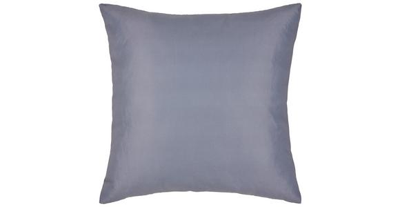 Zierkissen Saskia - Outdoor 43x43 Cm Anthrazit Mit Zipp - Anthrazit, MODERN, Textil (43/43cm) - Luca Bessoni