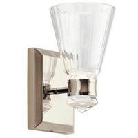 Bad-Wandleuchte Ip44, 2-Flammig, Nickelfarben - Nickelfarben, Design, Glas/Metall (24,7/15,2/13cm) - Elstead Lighting