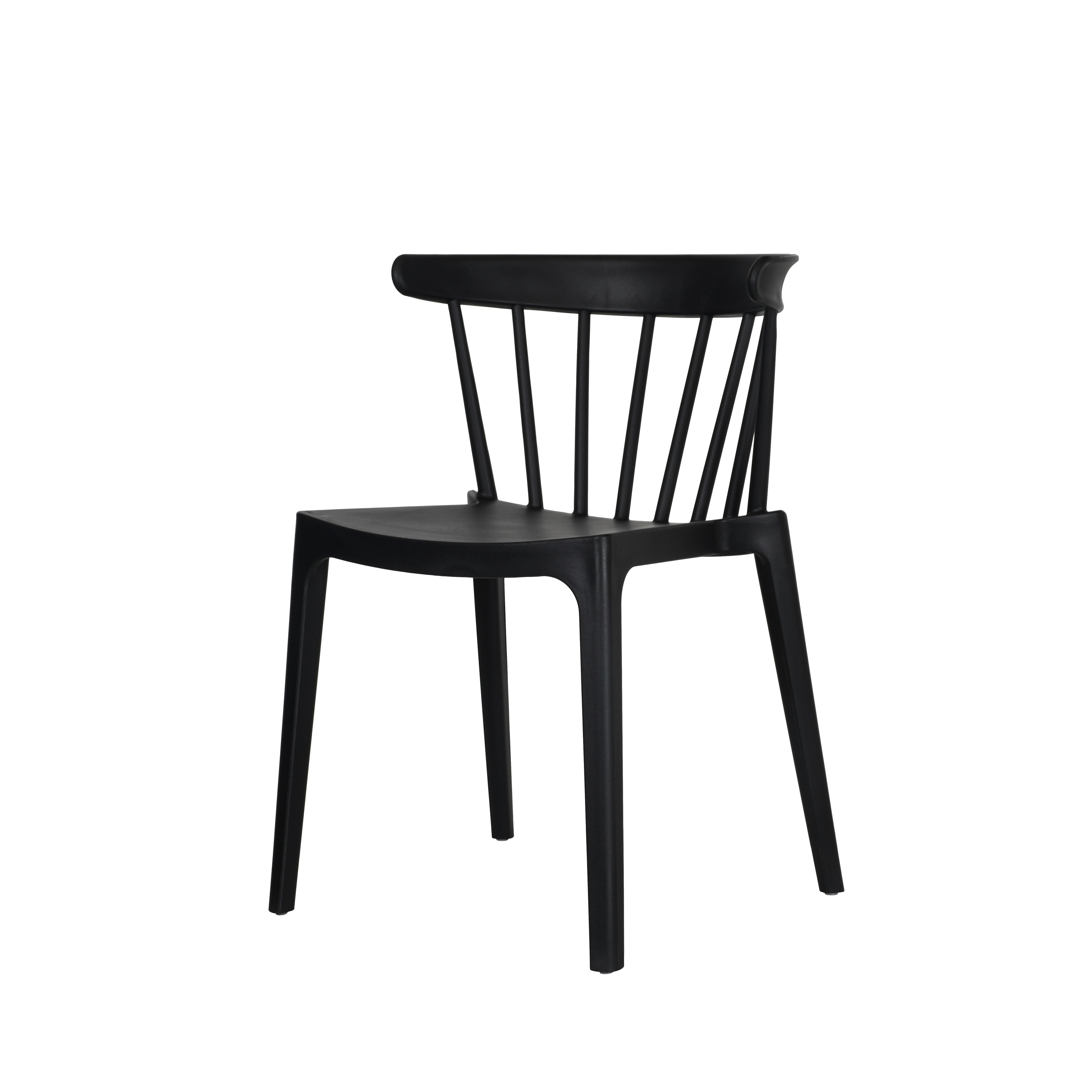 Stapelsessel 4x Windson – Stuhl Schwarz