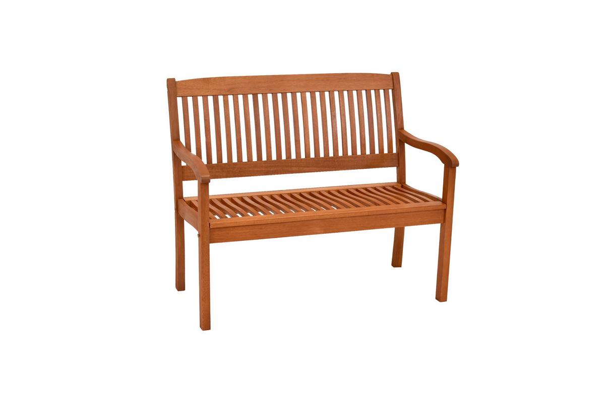 Gartentischgruppe Maracaibo 4 -Teilig. Naturfarben - Eukalyptusholzfarben, KONVENTIONELL, Holz - Gardenson