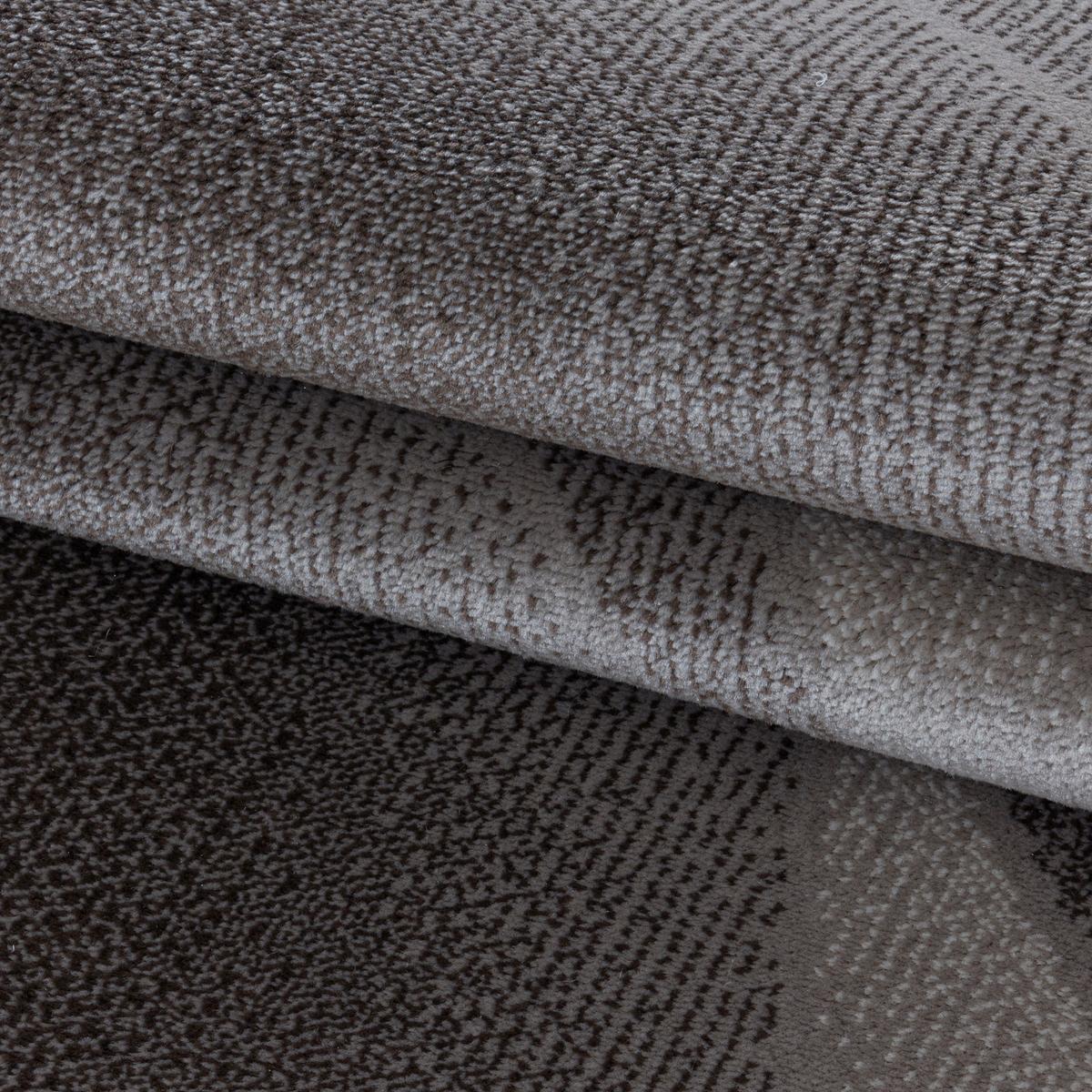 Webteppich Braun Costa 140x200 cm - Braun, Design, Textil (140/200cm)