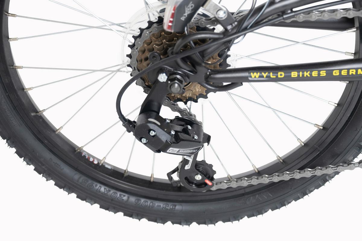 WYLD MTB FULLY ATB 20'' Zodiac blau/Pink - Blau, LIFESTYLE, Metall