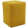 Hocker Looks Xx - Silberfarben/Senfgelb, Design, Textil (38/47/38cm) - LOOKS by W.Joop