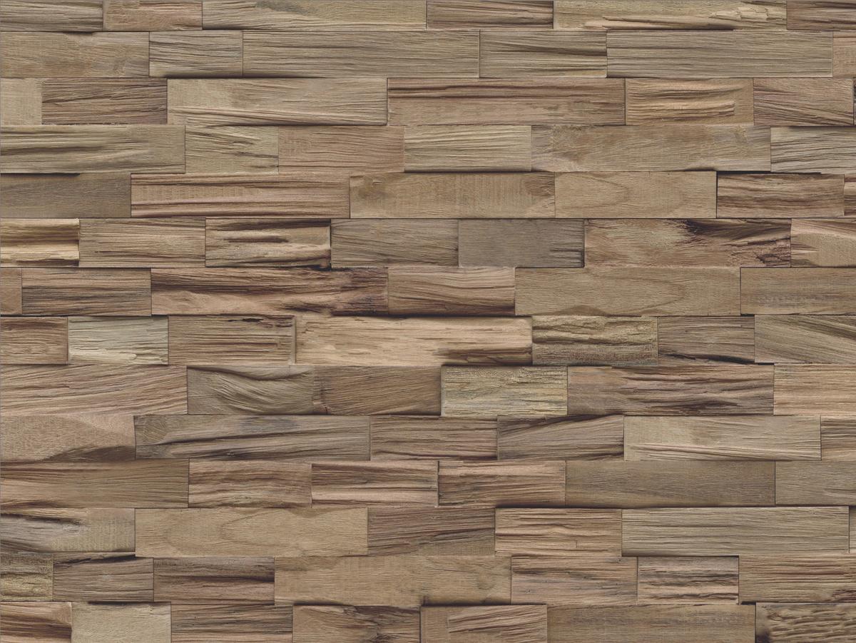 Wandverkleidung Fsc Axw Bangkirai Natur - Hellbraun, Basics, Holz (50/20/1.8cm)