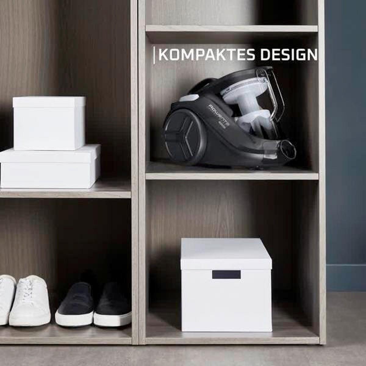 Bodenstaubsauger 750w, 1,5 Liter - Schwarz, Basics, Kunststoff (40,9/27,6/29cm) - Rowenta