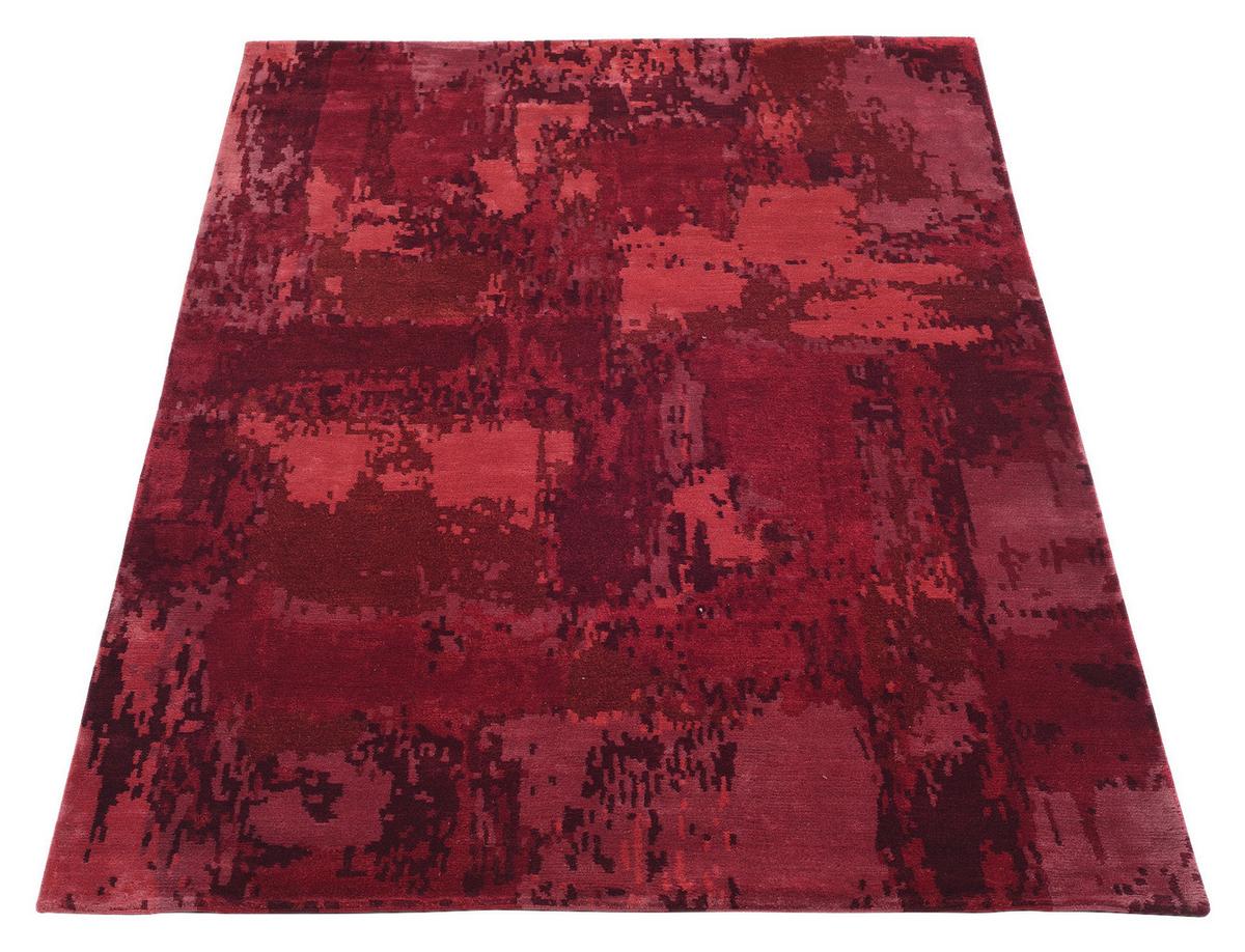 Orientalischer Webteppich Dunkelrot Angeles 170x240 cm - Dunkelrot, Design, Textil (170/240cm) - Musterring