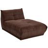 Modul Sofa Giselle Ottomane B: 105 Cm Cord Braun - Braun, Trend, Textil (105/80/185cm) - Livetastic